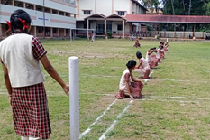 KHO-KHO PRACTICE FOR SENIOR SECONDARY GIRLS 