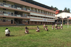 XI C GIRLS KHO KHO PRACTICE